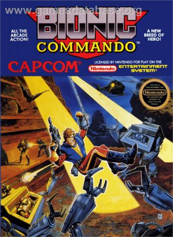 Cover Bionic Commando for NES